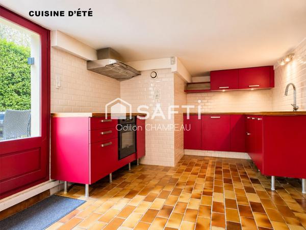 Maison T5 de standing de 138m2 + sous-sol aménagé avec piscine