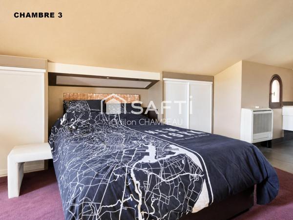 Maison T5 de standing de 138m2 + sous-sol aménagé avec piscine