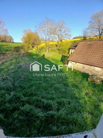 Maison à finir, nature, dépendances, fort potentiel