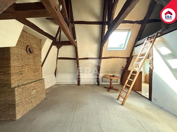 Rennes - Manoir XVIIIe, dernier étage, T2 plein de charme