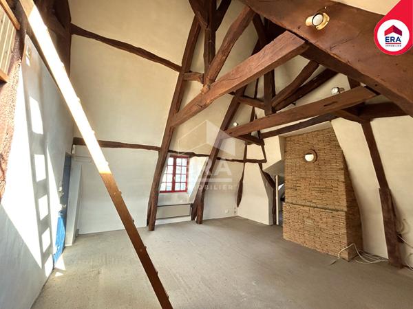 Rennes - Manoir XVIIIe, dernier étage, T2 plein de charme