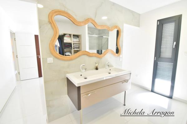 Maison contemporaine 141 m² avec piscine & pool house sur 900 m² 5 pièces VILLENEUVE SUR LOT (47)