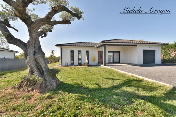 Maison contemporaine 141 m² avec piscine & pool house sur 900 m² 5 pièces VILLENEUVE SUR LOT (47)