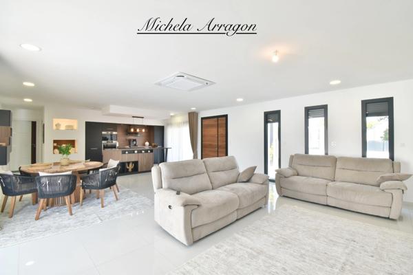 Maison contemporaine 141 m² avec piscine & pool house sur 900 m² 5 pièces VILLENEUVE SUR LOT (47)