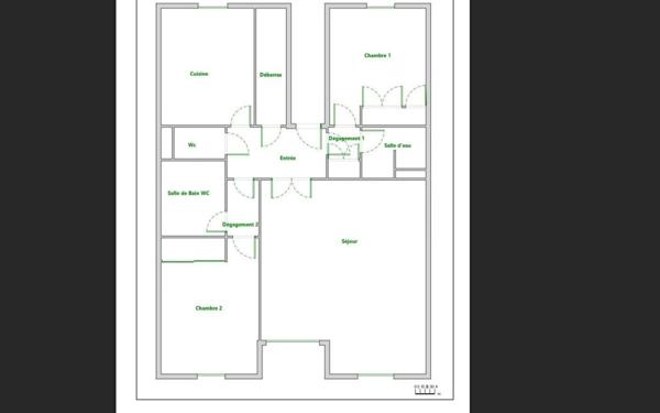 Appartement à vendre    3 pièces • 83,51 m2 Châtillon