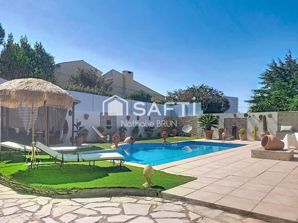 Villa de 154 m² + dépendance sur 587 m² de terrain