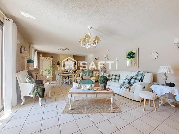 Villa de 154 m² + dépendance sur 587 m² de terrain