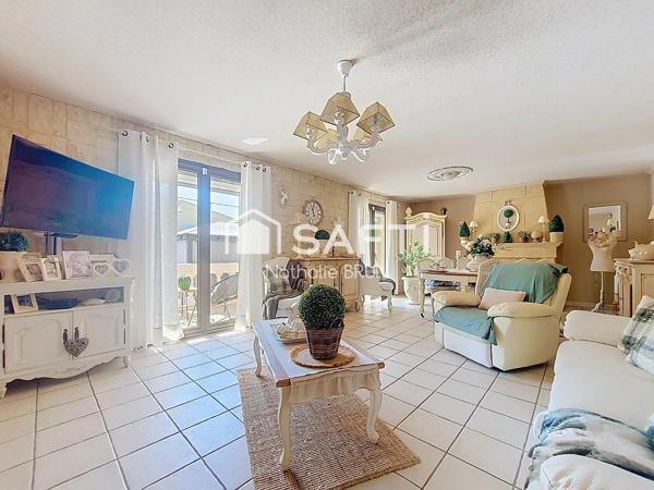 Villa de 154 m² + dépendance sur 587 m² de terrain
