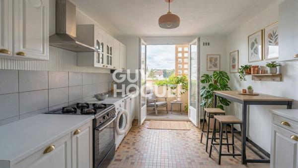 Villeurbanne - T3 coup de coeur, lumineux, balcon et cadre verdoyant