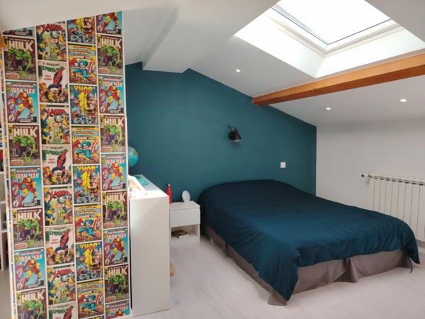 A vendre- Maison en pierre de 148 m² à Migné Auxances sur un terrain de 412 m²