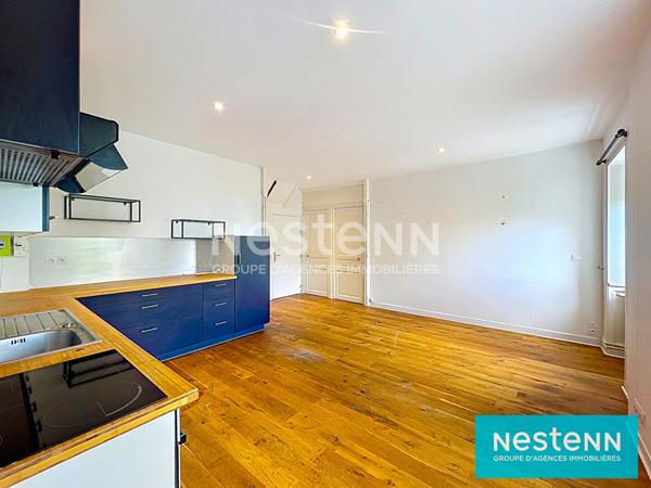 VENTE APPARTEMENT DEUX CHAMBRES DERNIER ETAGE QUARTIER GARE AVEC JARDIN GRENIER ET CAVE