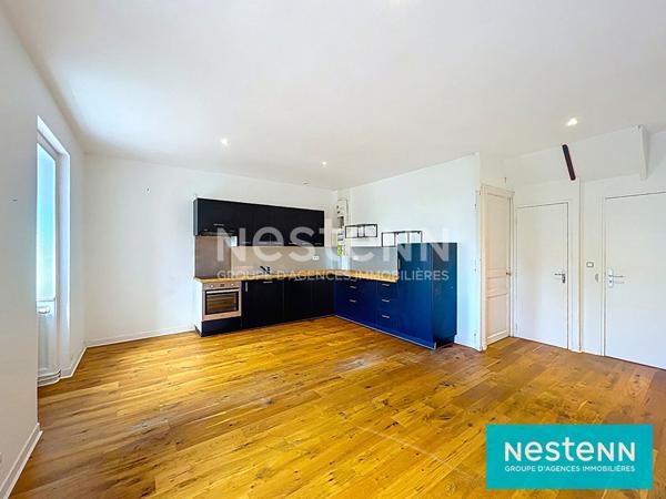 VENTE APPARTEMENT DEUX CHAMBRES DERNIER ETAGE QUARTIER GARE AVEC JARDIN GRENIER ET CAVE