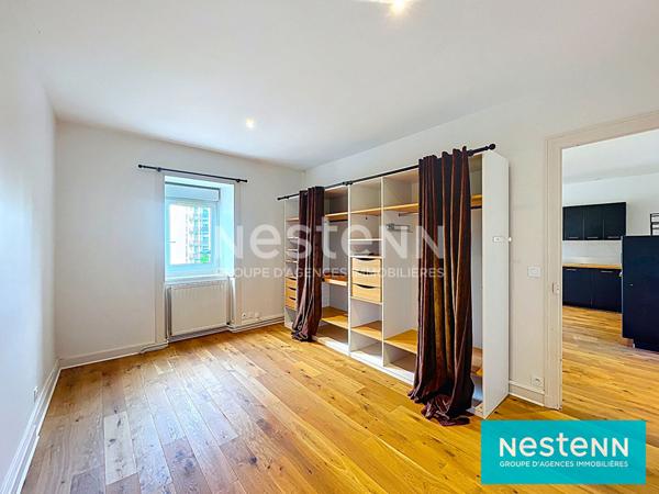 VENTE APPARTEMENT DEUX CHAMBRES DERNIER ETAGE QUARTIER GARE AVEC JARDIN GRENIER ET CAVE
