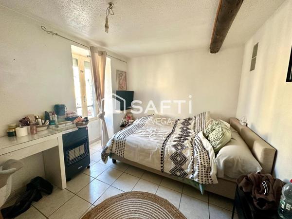 Immeuble avec local + 2 appartements loués – à 5 min de Mirepoix