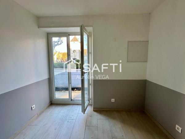 Immeuble avec local + 2 appartements loués – à 5 min de Mirepoix