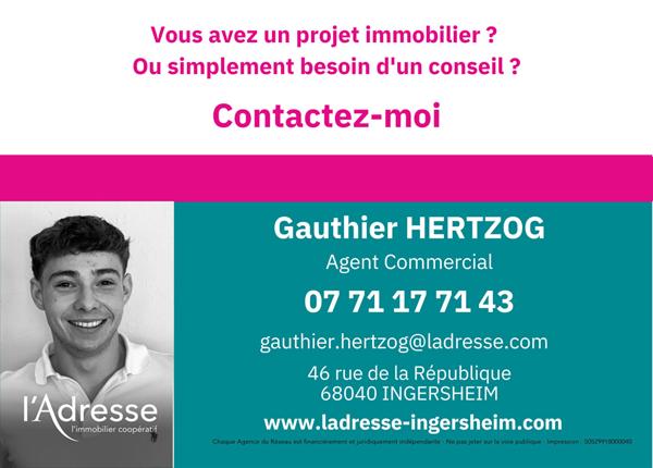 Maison Soultzeren avec grange attenante .