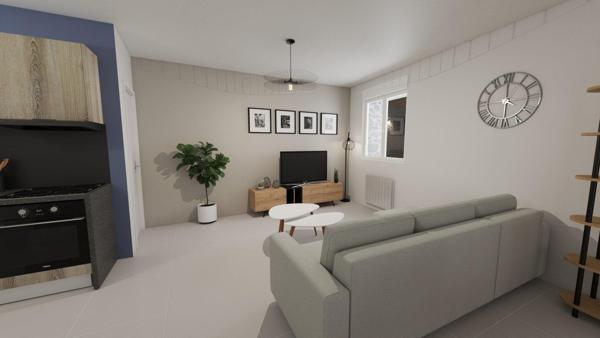 Appartement T2 50m2 RDJ LA VERPILLIERE