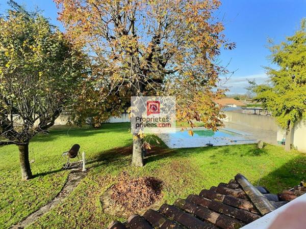DEPT 33 - IZON - Maison 6 pièces 177 m2 avec jardin paysagé 1498m2 et piscine chauffée