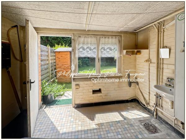 EN EXCLUSIVITÉ – MAISON FAMILIALE 4 CHAMBRES AVEC GARAGE, JARDIN ET FORT POTENTIEL À HEM  (59510)