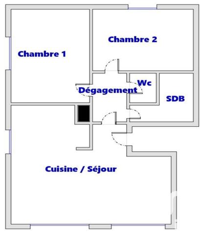 Appartement à vendre 3 pièces 58 m² Nanterre