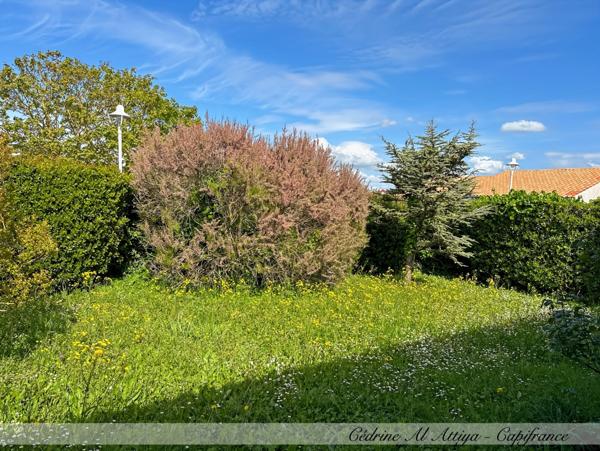 Maison à vendre Châtelaillon-Plage, 4 pièces 84m2 plain-pied, jardin, garage