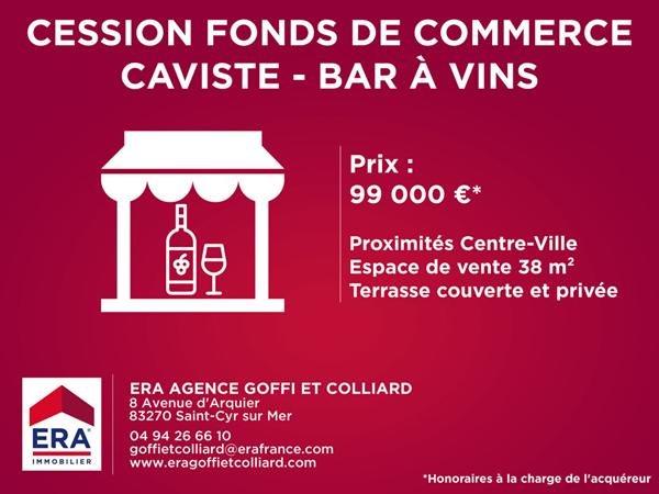 Fonds de commerce - Caviste / Bar à Vins Saint Cyr Sur Mer