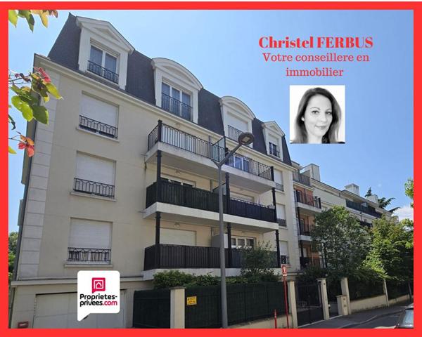 93160  NOISY LE GRAND  -  Appartement 3 pièces 66.66 m²  2 Chambres  Balcon-Double box
