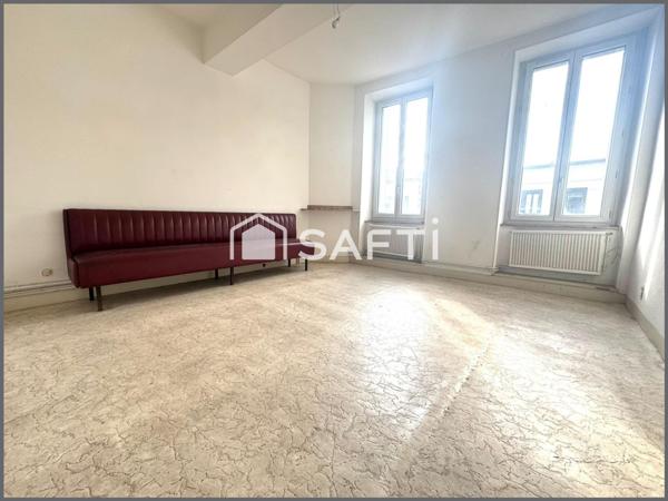 Immeuble de 225 m2 sur 3 niveaux