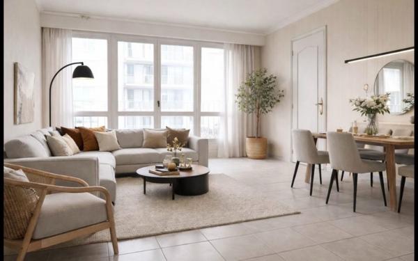 Appartement 4 pièce(s) 3 chambre(s) 79.85 m²