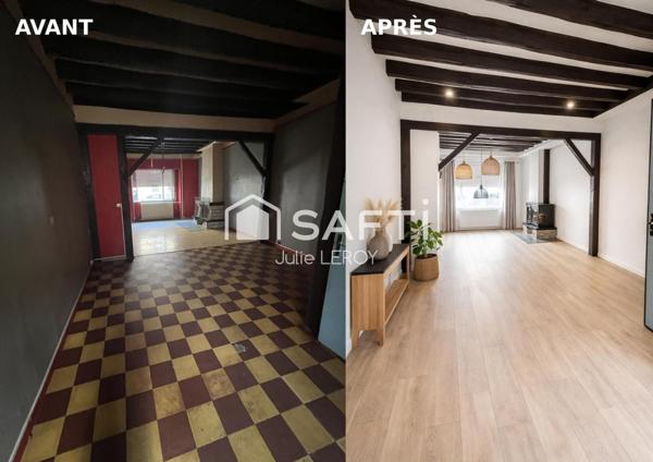 Maison de bourg située à BRULON - 152 m²
