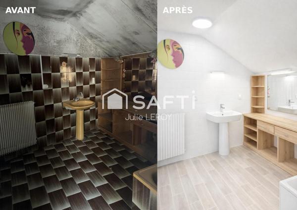 Maison de bourg située à BRULON - 152 m²