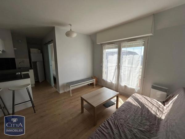 Appartement à louer 2 pièces 30.51m² Nantes (44000)