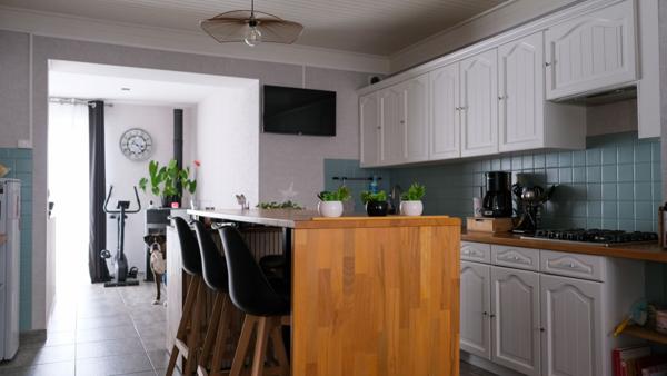 Vente Maison130 m² - 7 Pièces - ST MICHEL SUR TERNOISE (62130)