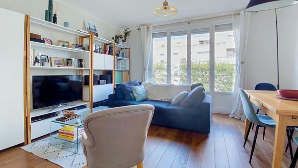 EXCLUSIVITÉ / Nantes Rond-point de Vannes / Appartement T3 62m² / GARAGE / ASCENSEUR / BALCON / CAVE /