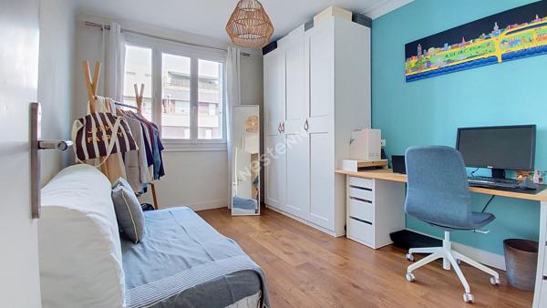 EXCLUSIVITÉ / Nantes Rond-point de Vannes / Appartement T3 62m² / GARAGE / ASCENSEUR / BALCON / CAVE /