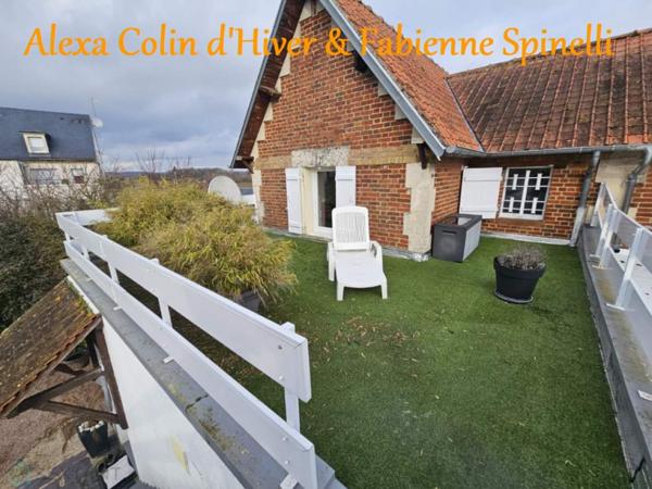 Maison 1930 mitoyenne au charme d'antan