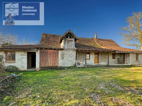 Authentique fermette bressane de 105 m² avec fort potentiel à Sainte-Croix-en-Bresse 🏡