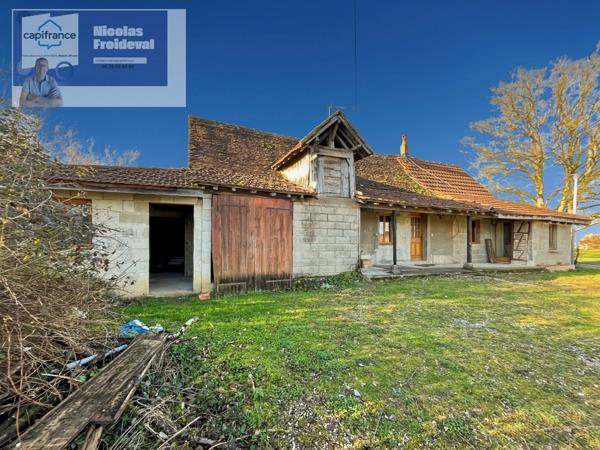 Authentique fermette bressane de 105 m² avec fort potentiel à Sainte-Croix-en-Bresse 🏡