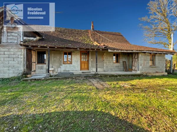 Authentique fermette bressane de 105 m² avec fort potentiel à Sainte-Croix-en-Bresse 🏡