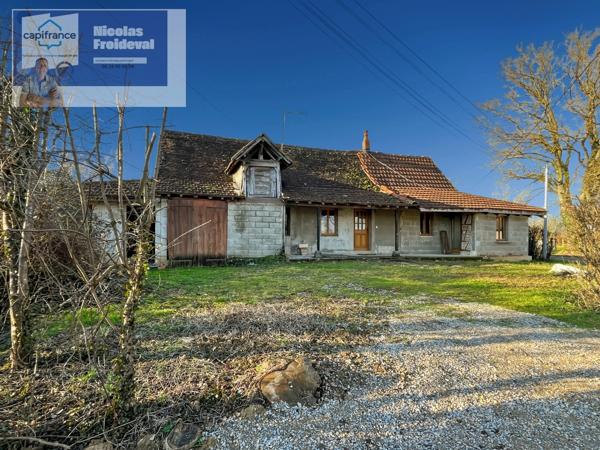 Authentique fermette bressane de 105 m² avec fort potentiel à Sainte-Croix-en-Bresse 🏡