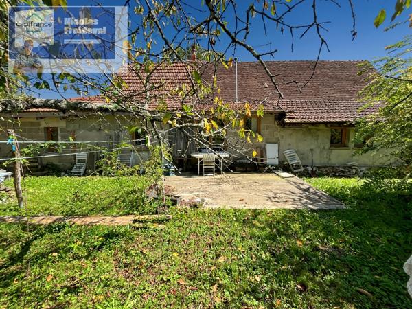Authentique fermette bressane de 105 m² avec fort potentiel à Sainte-Croix-en-Bresse 🏡