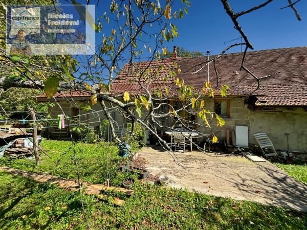 Authentique fermette bressane de 105 m² avec fort potentiel à Sainte-Croix-en-Bresse 🏡