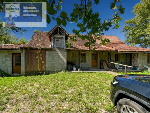 Authentique fermette bressane de 105 m² avec fort potentiel à Sainte-Croix-en-Bresse 🏡
