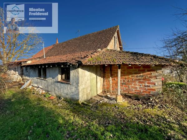 Authentique fermette bressane de 105 m² avec fort potentiel à Sainte-Croix-en-Bresse 🏡