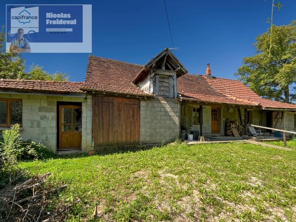 Authentique fermette bressane de 105 m² avec fort potentiel à Sainte-Croix-en-Bresse 🏡