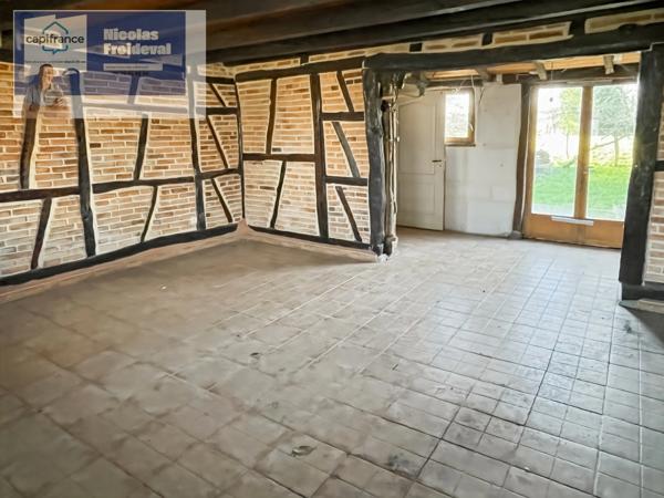 Authentique fermette bressane de 105 m² avec fort potentiel à Sainte-Croix-en-Bresse 🏡