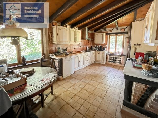 Authentique fermette bressane de 105 m² avec fort potentiel à Sainte-Croix-en-Bresse 🏡