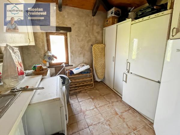 Authentique fermette bressane de 105 m² avec fort potentiel à Sainte-Croix-en-Bresse 🏡