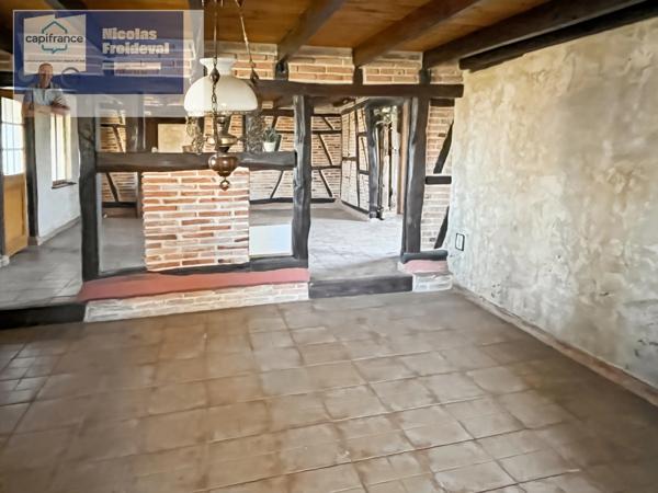 Authentique fermette bressane de 105 m² avec fort potentiel à Sainte-Croix-en-Bresse 🏡