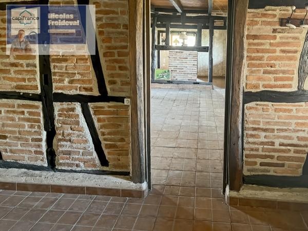 Authentique fermette bressane de 105 m² avec fort potentiel à Sainte-Croix-en-Bresse 🏡